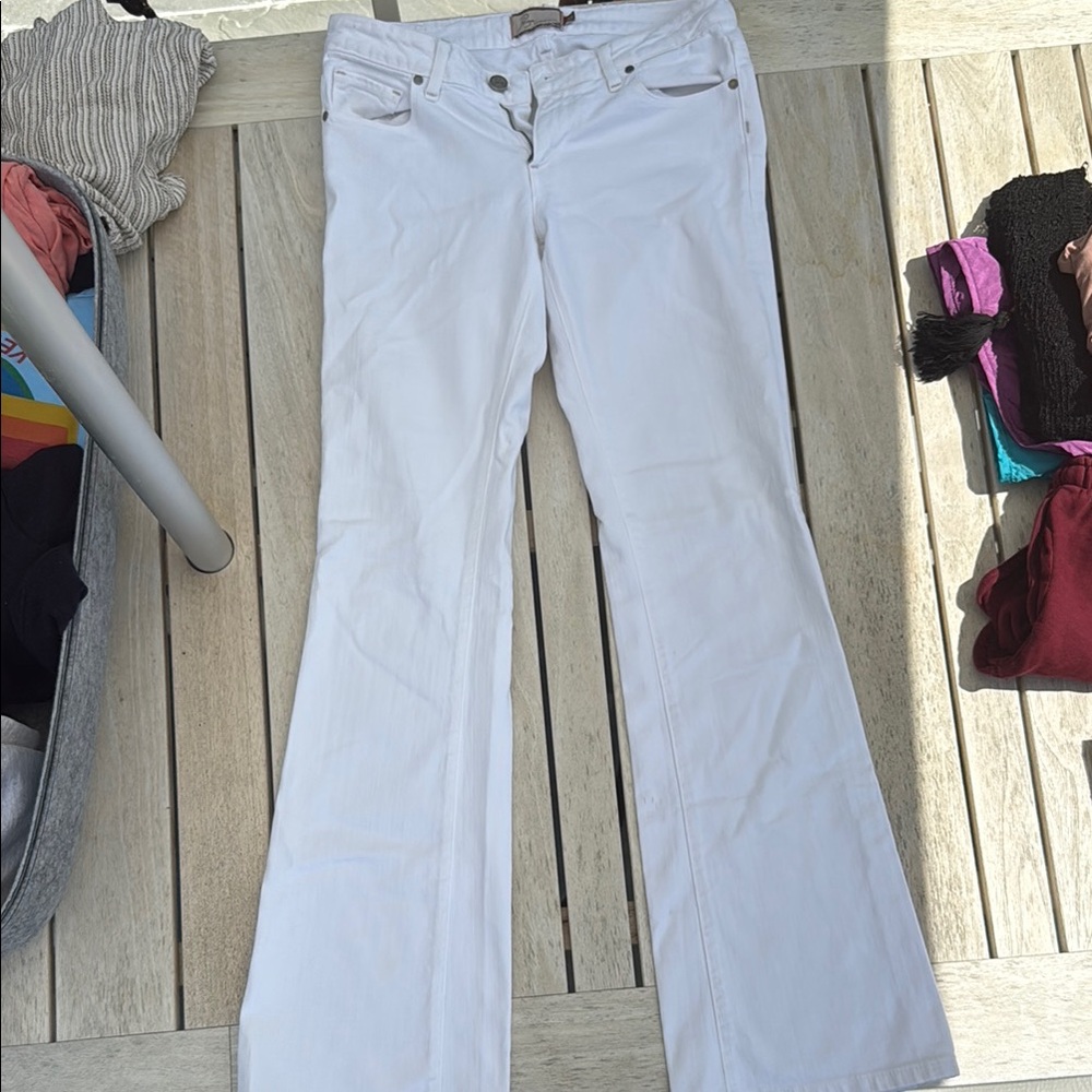 PAIGE White Premium Denim Jeans